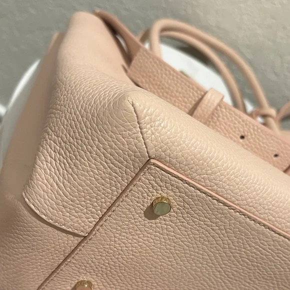 Kate Spade Large Madison Ave.Pebbled Leather Tote in Light Blush - Picture 13 of 13